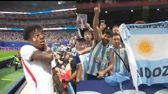 Essa não foi a primeira vez que Speed é alvo de ataques da torcida da Argentina