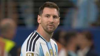 Messi na Copa do Mundo (Reprodução/TV Globo)