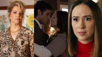Pilar (Isabel Teixeira), Pedro (Chay Suede), Adriana (Leticia Colin) e Brigitte (Tatá Werneck) de Quem Ama Cuida (Reprodução/TV Globo)