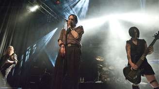 My Dying Bride, no palco do Hellfire Festival, em novembro de 2009 (Foto de Steve Thorne/Redferns)