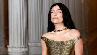 Lorde na Art+Film Gala, em Los Angeles, no dia 1º de novembro