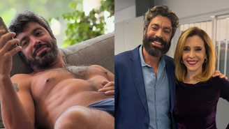 Intérprete de Edson na novela, Vandré Silveira acumula elogios ao compartilhar registros de sunga 