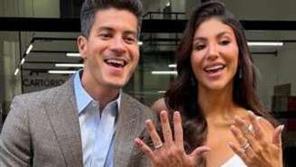 Arthur Aguiar e Jheny Santucci
