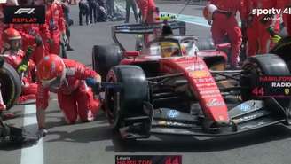 Hamilton se desculpa após atropelar mecânico os boxes: "coração apertou"