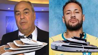 Roberto Irineu Marinho e Neymar são proprietários de iates que estão entre os mais sofisticados do país