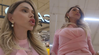 Léo Áquilla denuncia assédio em supermercado e vídeo do confronto repercute nas redes