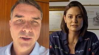Flávio pedindo apoio a Michelle e defendeu que as divergências internas sejam superadas