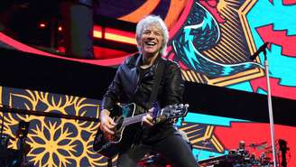 Jon Bon Jovi encerra show antes do fim e se desculpa 'Não estão recebendo o meu melhor' (Kevin MazurGetty Images for Bon Jovi)