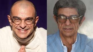 João Signorelli como Gandhi e Chico Xavier: ator lotou plateias com espetáculos sobre a espiritualidade
