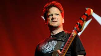 Jason Newsted em evento de 30º aniversário do Metallica, em 2011