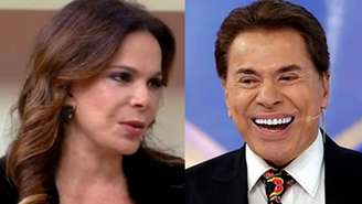 Sula Miranda; Silvio Santos (Reprodução Redes Sociais)