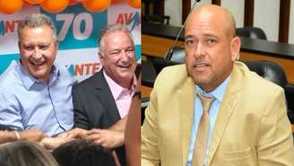 Rui Costa (esq), ex-ministro da Casa Civil e pré-candidato a senador, Ronaldo Carletto (centro), ex-deputado federal e presidente do Avante, e Binho Galinha (dir), deputado preso e condenado a mais de 36 anos de prisão