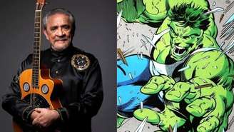 A curiosa história da música de Zé Ramalho inspirada em HQ do Hulk (Reprodução)