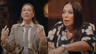 Lilia Cabral e Susana Vieira no Conversa com Bial (Reprodução/TV Globo)