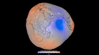 Inédito: NASA divulga real formato da Terra em novo modelo 3D