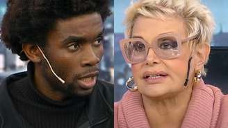 O imigrante africano Ari Balanga e a apresentadora Carmen Barbieri negam que a Argentina seja racista: a polêmica continua