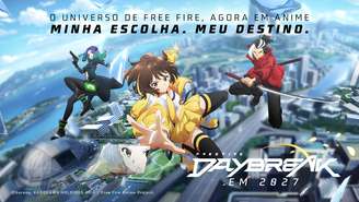 Anime de Free Fire chama-se Daybreak e estreia em 2027