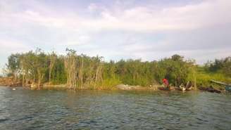 Pescadores artesanais atuam em Siavonga.