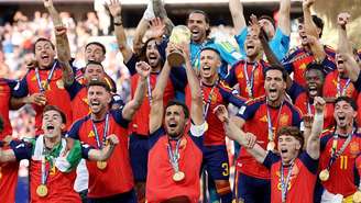 A Espanha, vencedora do torneio, foi uma das seis seleções europeias a chegar às quartas de final da Copa