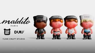 Conheça os toys colecionáveis da collab de Maldito Paris e DUIU