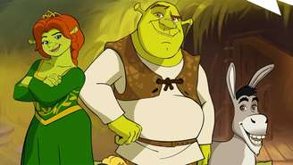 Shrek, Fiona, Burro e Gato de Botas chegam em Brawlhalla