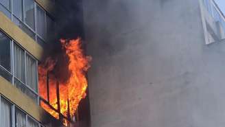 As causas do incêndio ainda não foram divulgadas e serão apuradas