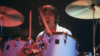 Keith Moon em show com o The Who