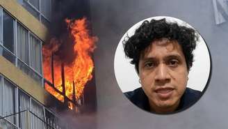 Nelson D disse ter perdido tudo o que estava no apartamento consumido pelo fogo