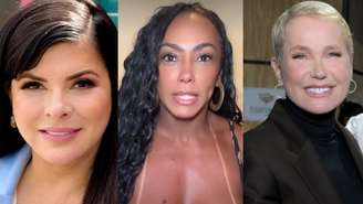 Mara Maravilha, Rosiane Pinheiro e Xuxa