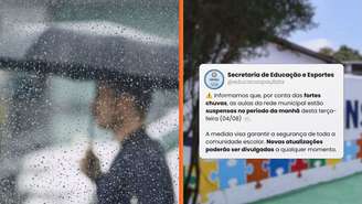Chuva em Pernambuco faz cidades suspenderem aulas nesta terça (4)