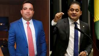 O advogado Willer Tomaz e o senador Weverton Rocha.