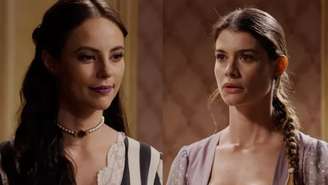 Melissa e Lívia (Reprodução/Globo)