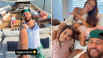 Neymar zomba de fala de presidente do Remo, que o chamou de vagabundo, após classificação do Santos na Copa do Brasil.