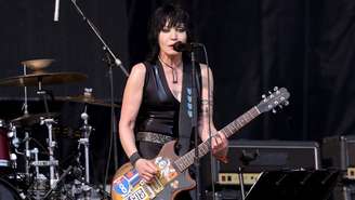 Joan Jett em 2023 (Foto: Kevin Mazur / Getty Images for Harley