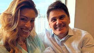 Elaine Mickely e César Filho