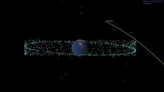 Asteroide com nome de ‘Deus do Caos’ que passará pela Terra em 2029 pode colidir com lixo espacial, dizem cientistas