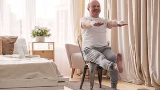 Exercícios na cadeira são eficazes