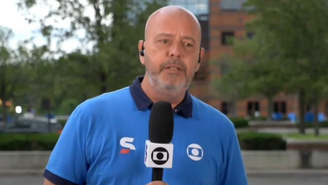 Alex Escobar surge com voz tremula na TV e preocupa o público