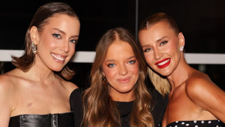 Fabiana Justus, Rafa Justus e Ana Paula Siebert 