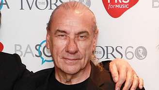 Bill Ward, baterista do Black Sabbath, em 2015