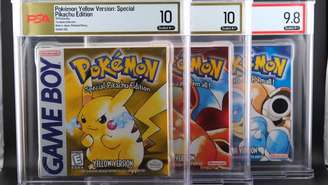 Conjunto incrivelmente raro de jogos de Pokémon é vendido por US$ 2 milhões