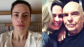 Ana Paula Renault e o pai, Gerardo