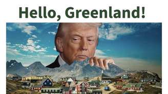 Publicação de Donald Trump na rede Truth Social em 1º de agosto de 2026. O presidente dos EUA voltou a comentar a Groenlândia em meio a planos de exploração petrolífera na ilha.