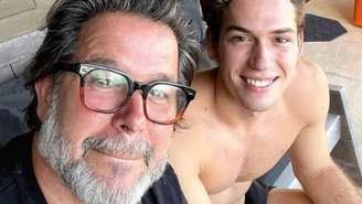 Murilo Benício e Pietro Antonelli