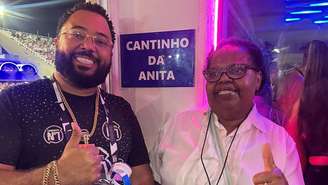 Dudu Nobre com a mãe, Anita Nobre (Reprodução/Instagram)