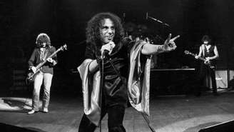 Black Sabbath com Ronnie James Dio no início dos anos 1980
