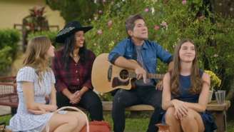 No especial de Dia dos Pais do 'Viver Sertanejo', Daniel também cantou com as filhas e destacou que "ser pai não é só sangue"