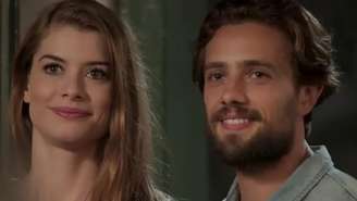 Lívia (Alinne Moraes) e Felipe (Rafael Cardoso) em 'Além do Tempo'