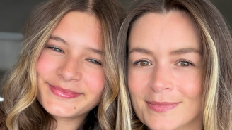 Bianca Castanho e a filha, Cecília