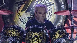 Frank Beard, baterista do ZZ Top, em 2025